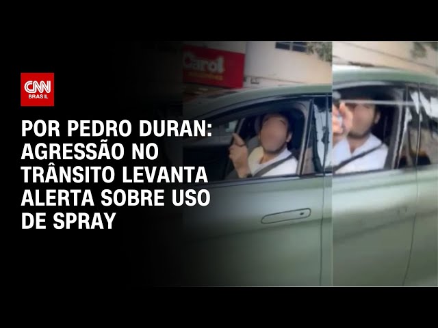 Agressão no trânsito levanta alerta sobre uso de spray | CNN NOVO DIA