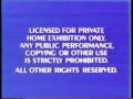 Blue FBI Warnings 1984 1991