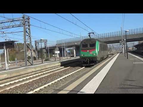 Italo, Frecce, TGV e merci in transito a Torino Stura 14-11-2018