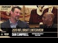 Saints Asst. Coach/Tight Ends Coach Dan Campbell Pre-Draft Interview | 2019 NFL Draft | Round 1