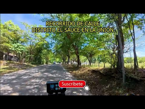 Viajando Al Distrito El Sauce en La Unión, EL SALVADOR. Recorrido de Calle.