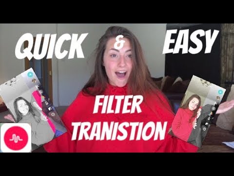 TikTok | Quick and easy filter transition|tutorial|  - shauni