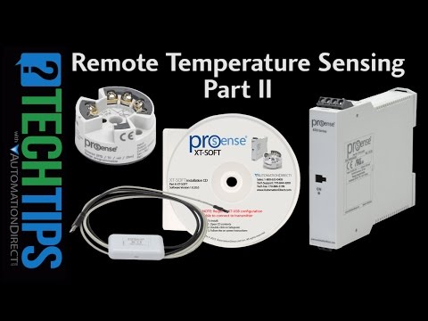 Remote Temperature Sensing Part II from AutomationDirect