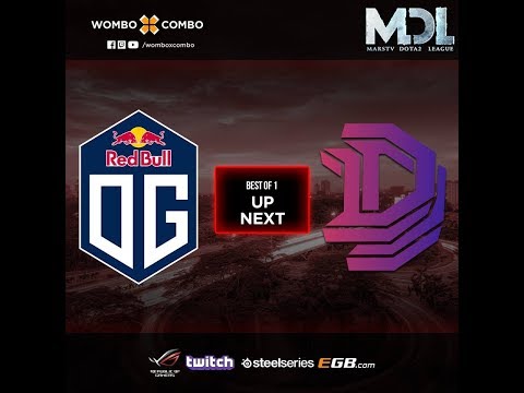OG vs Double Dimension Game1 (BO1) l Mars Dota 2 League