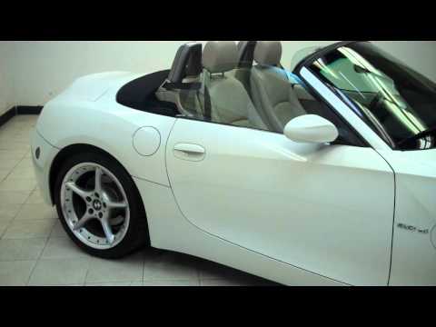 Thumbnail for 2007 BMW Z4 3.0Si 45K White Walkaround- Stock# X03171 by BMW, BMW Z4