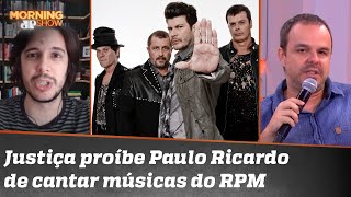 Para Adrilles e Joel, RPM proibir Paulo Ricardo de cantar músicas da banda é mesquinharia