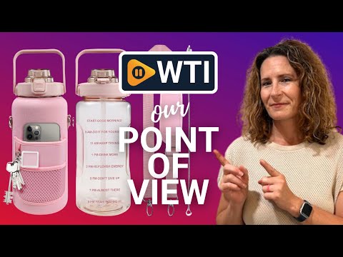 Half Gallon Water Bottle with Sleeve - WTI product video review