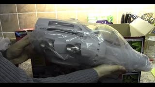 HUGE H.M. Armed Force Fast Attack V.T.O.L (Harrier) Jet Toy Model!! (That Shoots At Fluffy's Ass)