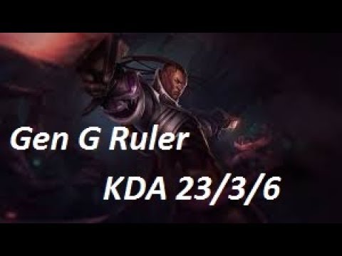Gen G Ruler - Lucian vs Kai'Sa - KR Grandmaster 384 LP