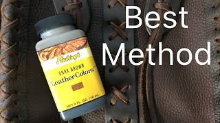 How To Dye Leather With Water Based Dye