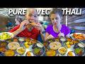 VEG Indian Street Food In Ahmedabad India Gujarati Thali BEST VEGETARIAN FOOD CITY IN INDIA