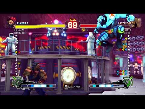 SSF4 tokido77(Akuma) VS Window211(Zangief) 4