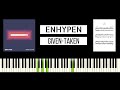 ENHYPEN (엔하이픈) 'Given-Taken' (AMAZING PIANO TUTORIAL & COVER)