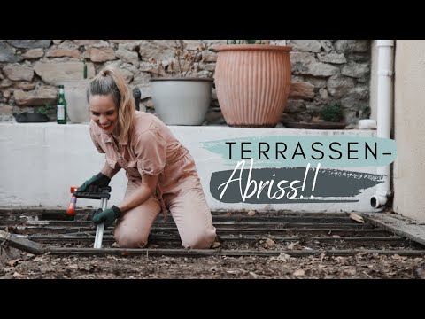 TERRASSENABRISS UND BÜROKRATISCHE HÜRDEN | Es geht plötzlich alles so schnell los ! | Jelena Weber