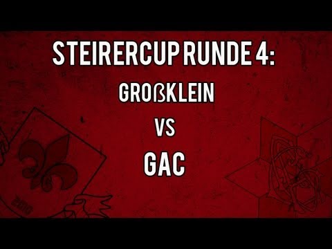 Steirercup Runde 4: GAC - Großklein 2:0 (0:0)