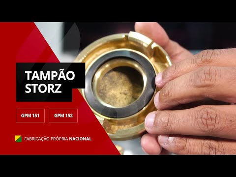 Tampão Storz GPM 151 e GPM 152 - GPM Brasil Equipamentos Contra Incêndio