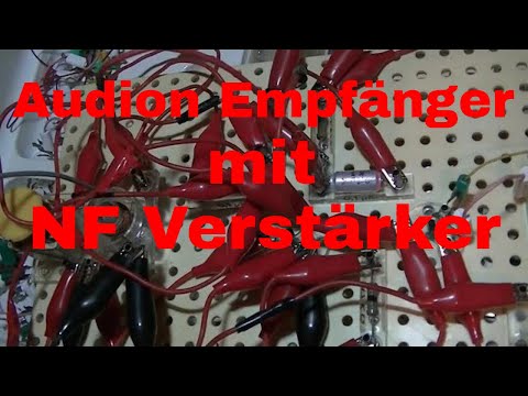 Audionempfänger mit NF Verstärker vom Polytronic Baukasten - eflose #1061
