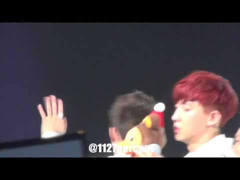 140511 EXO Shanghai showcase ending (Chanyeol focus)
