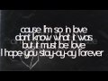 Ester Dean- Stay In My Life // lyrics [HD] 