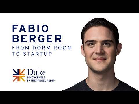 From Dorm Room to Startup: Fabio Berger '14 - YouTube