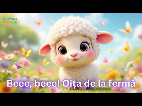 Beee, beee! Oița veselă | Cântec cu animale de la fermă pentru copii