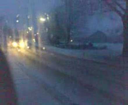 schnee in leck um 7.00 uhr