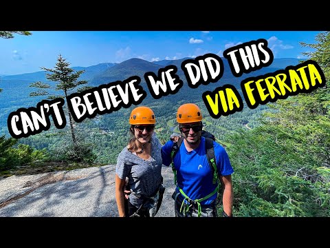 VIA FERRATA ADVENTURE IN QUEBEC MONT TREMBLANT NATIONAL PARK (Quebec Canada Series Pt 7)