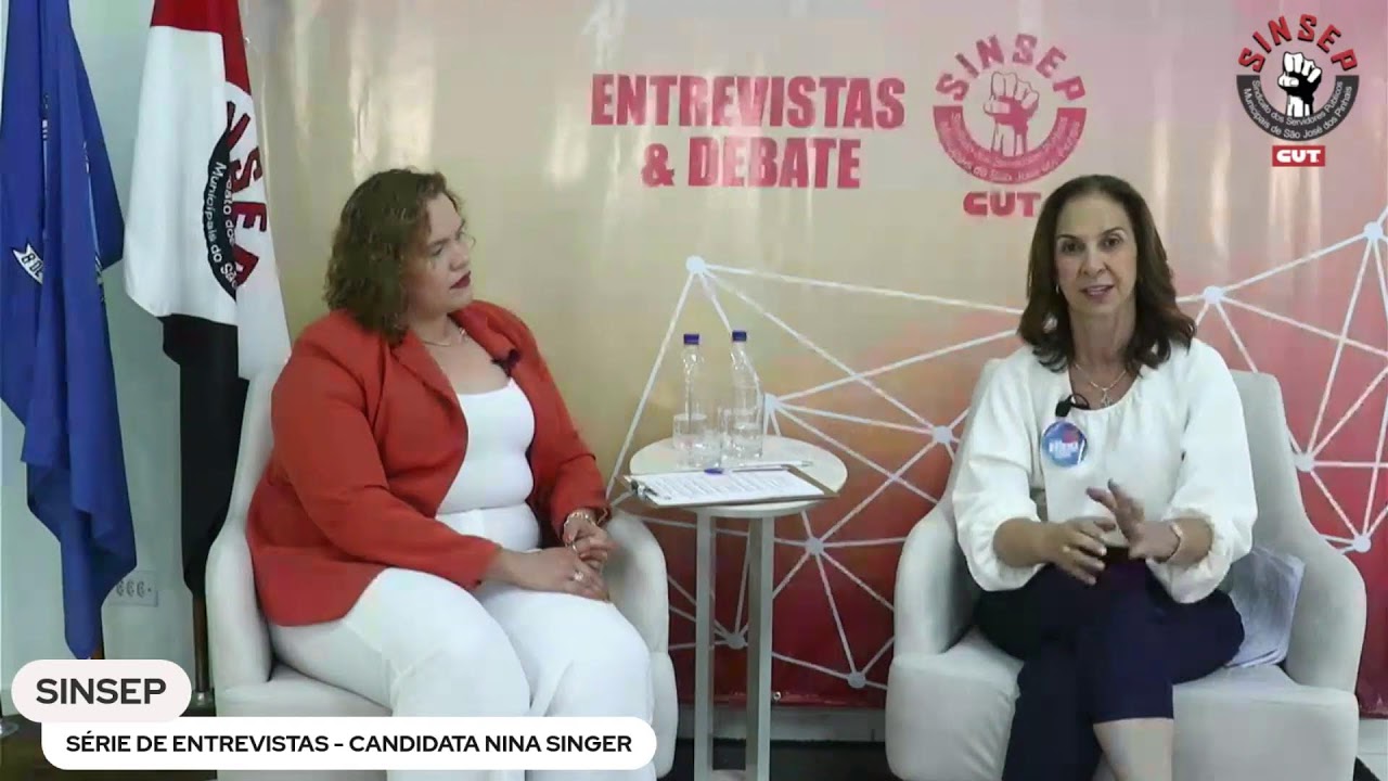 SÉRIE DE ENTREVISTAS - 10/09 |  CANDIDATA NINA SINGER