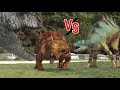 Giganotosaurus Vs Edmontosaurus And Triceratops Dino Dan Trek Adventures 2013