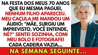 Meus Filhos Desprezaram Minha Festa De Aniversário, Mas Eles Não Sabiam Que Eu Tinha...