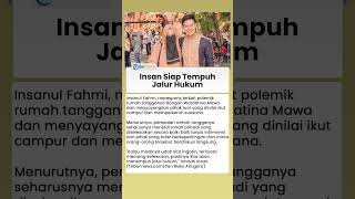 Insanul Fahmi Siap Tempuh Jalur Hukum, Suami Mawa Singgung Pihak Luar yang Ikut Campur