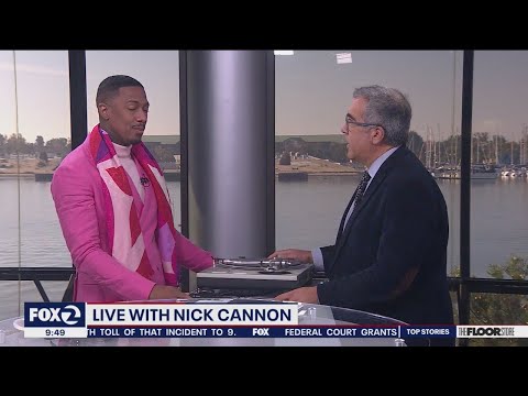 Nick Cannon talks to KTVU about being a DJ