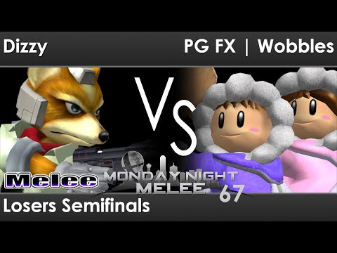 MNM 67 Melee - Dizzy (Fox) vs PG FX | Wobbles (ICs) - Losers Semifinals