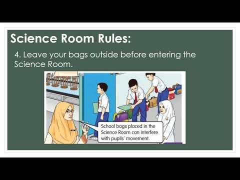 SCIENCE YEAR 2 Unit 2: SCIENCE ROOM RULES