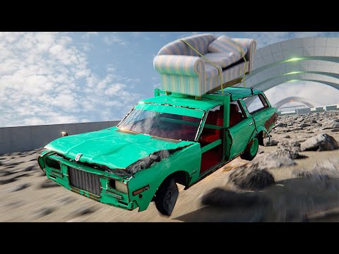 NEREALNIY CRASHTEST BO'LDI | BeamNG.drive CRASH TEST