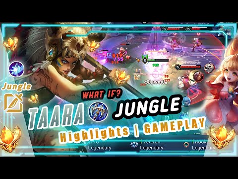 AOV TAARA JUNGLE Gameplay | TAARA AYA ROV - ARENA OF VALOR