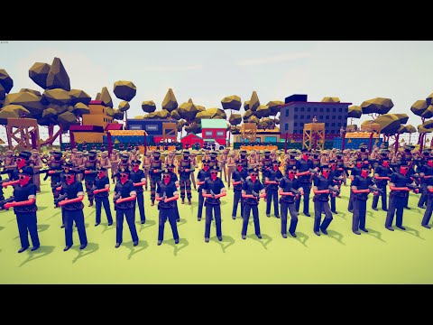 CAN 100x ARMY SOLDIER PROTECT PRESIDENT? - Totally Accurate Battle Simulator TABS