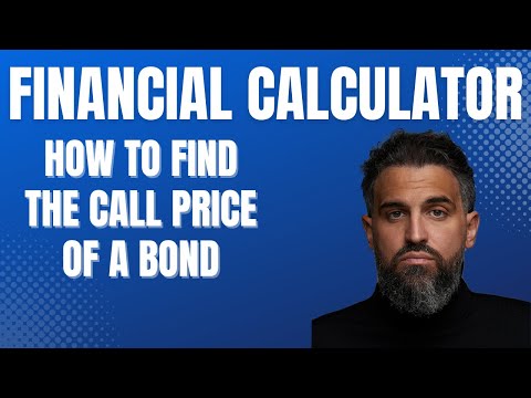 How to find the call price of a bond