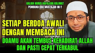 Download lagu HAFALKANLAH !! Kalimat Pembuka Doa Mustajab Dijamin Tembus Kehadirat Allah | Ustadz Khalid Basalamah mp3