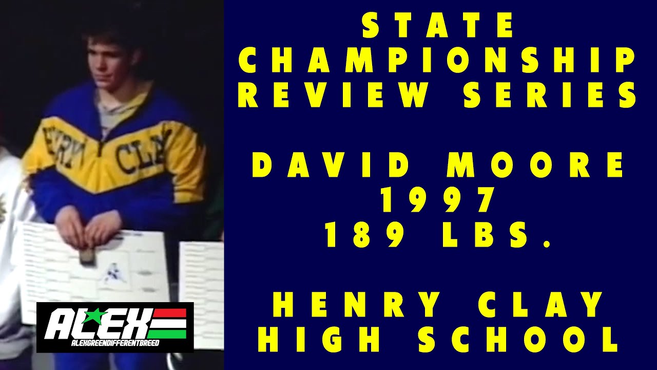 State Wrestling Championship match review w/ David Moore (Henry Clay; 1997 189 lbs.)