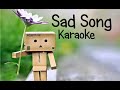Sad Song - Karaoke - by We the Kings ft. Elena ...