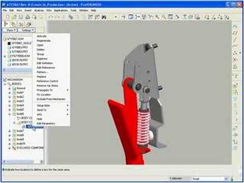 ProEngineer Realtime Collisions in Wildfire 3.0