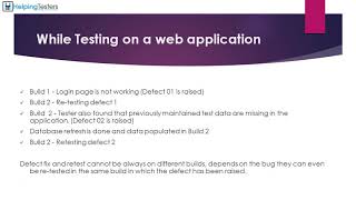 Download the video "Retesting - Software Testing Tutorial 30"