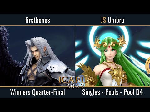 ICARUS 2023 - firstbones (Palutena, Sephiroth) vs Umbra (Palutena) - Pools Winners Quarters-Finals