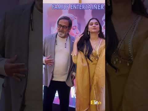 Saiee Manjrekar with father Mahesh Manjrekar at #kuchkhattaahojaay screening.
