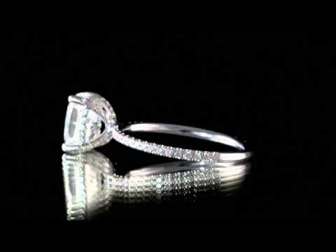 2.00CTW CUSHION SOLITAIRE DIAMOND RING