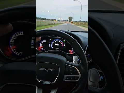 Brutal Launch control Jeep Grand Cherokee SRT V8 sounds like thunder ⚡️#SRT #V8