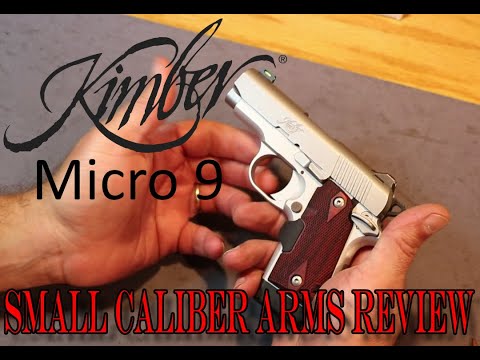 Kimber Micro 9- Elegant Concealed Carry 9mm pistol!