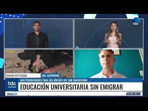 DAMIÁN APEZTEGUIA | Más posibilidades para el sur santafesino, agronomía llega a Venado Tuerto