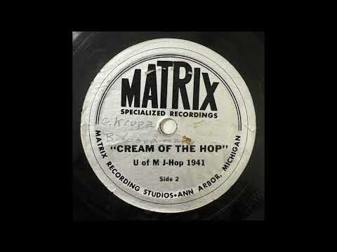 University of Michigan J-Hop 1941 - Benny Goodman, Gene Krupa, and Raymond Scott